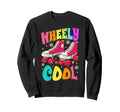 Roller Skating Skate 1970S Wheely Sweatshirt - Custom Art Print for Adults - T-Shirt, Sweatshirt, Hoodie