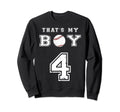 Thats My Baseball 4 Jersey Sweatshirt - Fun Novelty Design Men Women - T-Shirt, Sweatshirt, Hoodie