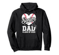 Proud Senior Dad Class 2026 Baseball Hoodie - Graphic Print for Adults - T-Shirt, Sweatshirt, Hoodie