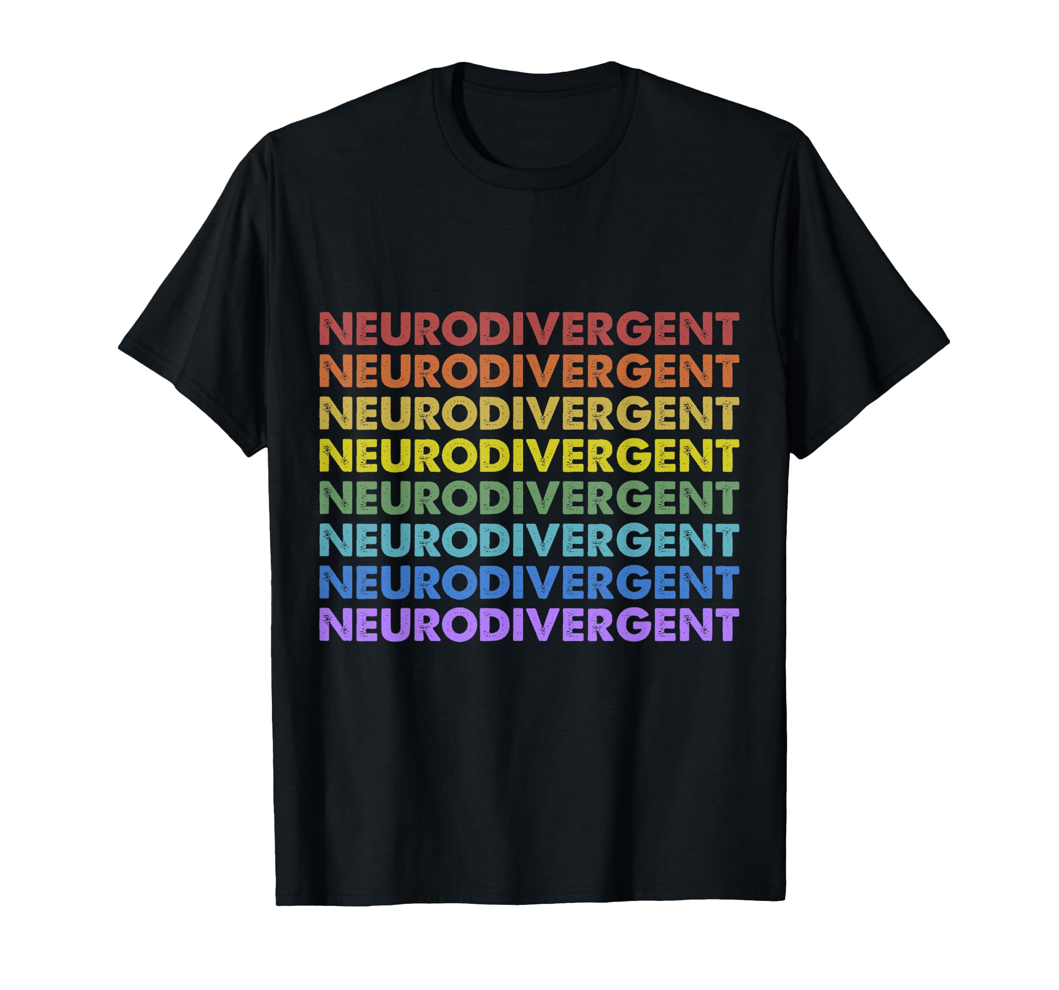 Sunset Neurodivergent Neurodiversity T-Shirt - Streetwear Style Unisex - T-Shirt, Sweatshirt, Hoodie