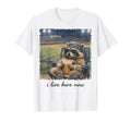 Raccoon Drinking Iced Coffee T-Shirt - Casual Everyday Wear for Adults - T-Shirt, Sweatshirt, Hoodie