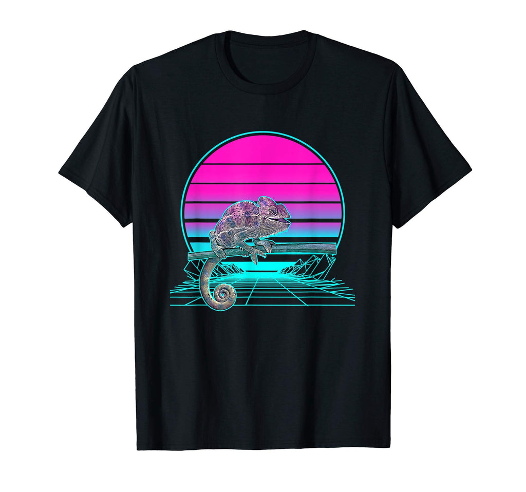 Sunset Chameleon T-Shirt - Graphic Print Men Women - T-Shirt, Sweatshirt, Hoodie