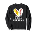Ball Grandma Heart Baseball Sweatshirt - Trendy Graphic for Adults - T-Shirt, Sweatshirt, Hoodie