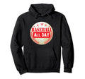 Baseball All Day Baseball Player Hoodie - Novelty Apparel for Adults - T-Shirt, Sweatshirt, Hoodie