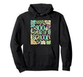Boho 100Th Day School Rainbow Hoodie - Custom Art Print Men Women - T-Shirt, Sweatshirt, Hoodie