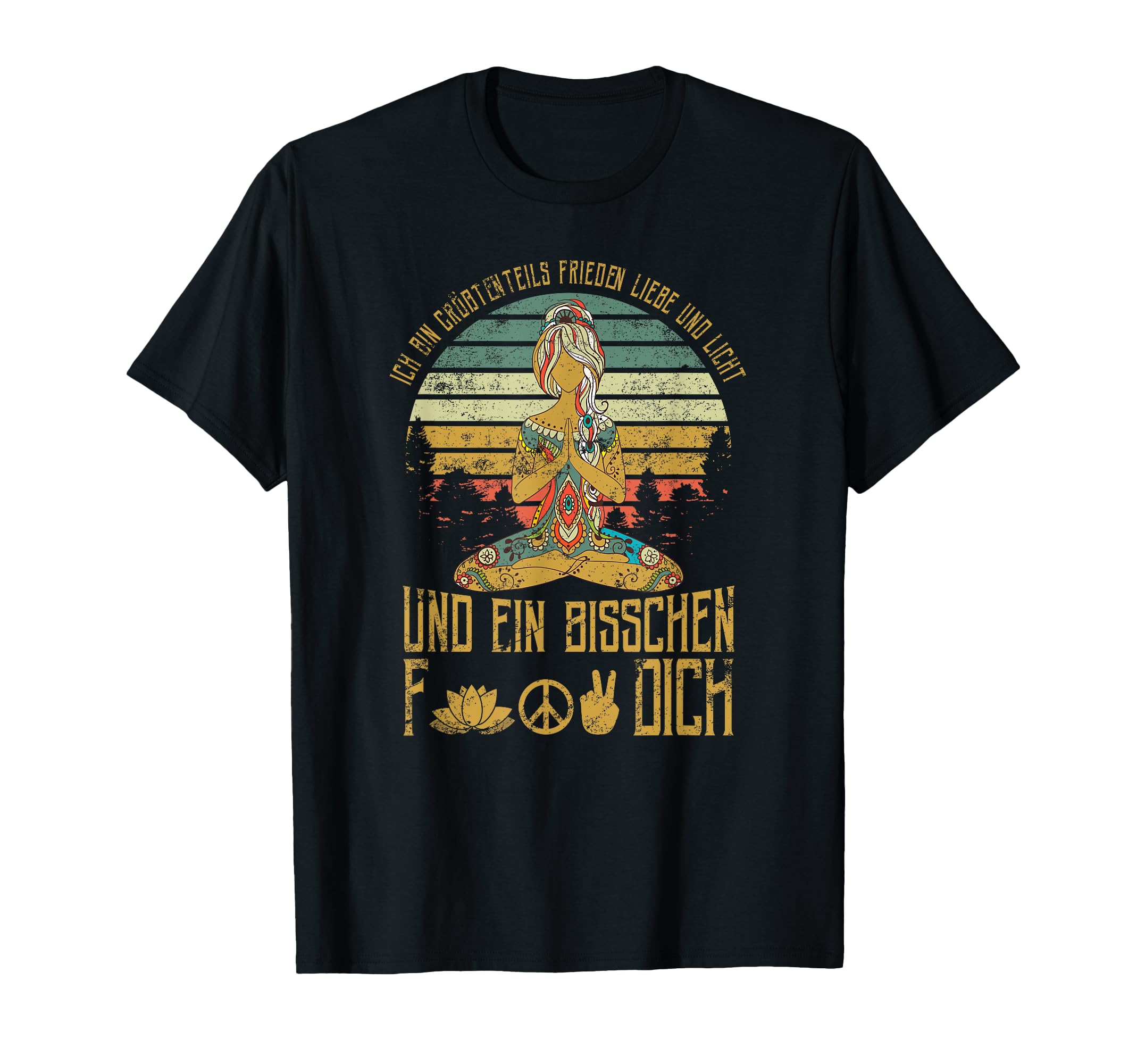 Ich Bin Gr Tenteils Frieden Liebe Und T-Shirt - Unique Graphic Men Women - T-Shirt, Sweatshirt, Hoodie