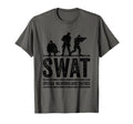 Swat Team Police Sheriff Off Duty T-Shirt - Minimalist Print for Adults - T-Shirt, Sweatshirt, Hoodie