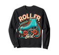Roller Skater Skating Skates Sweatshirt - Aesthetic Graphic for Adults - T-Shirt, Sweatshirt, Hoodie