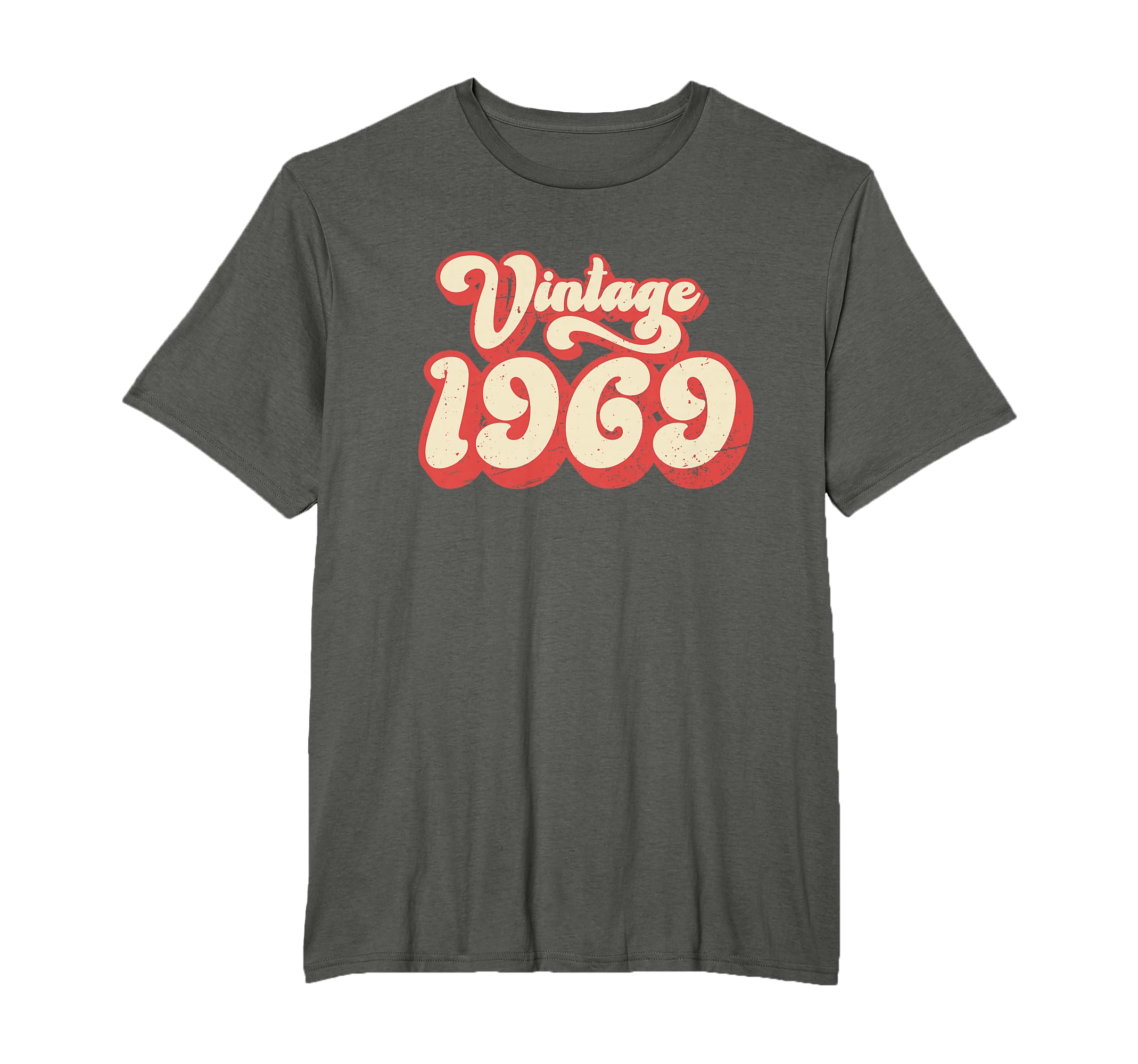 1969 Distressed Groovy T-Shirt - Fun Novelty Design for Adults - T-Shirt, Sweatshirt, Hoodie