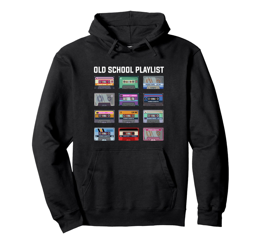 Cassette Mixed Tape Music 80S Old Hoodie - Streetwear Style for Adults - T-Shirt, Sweatshirt, Hoodie