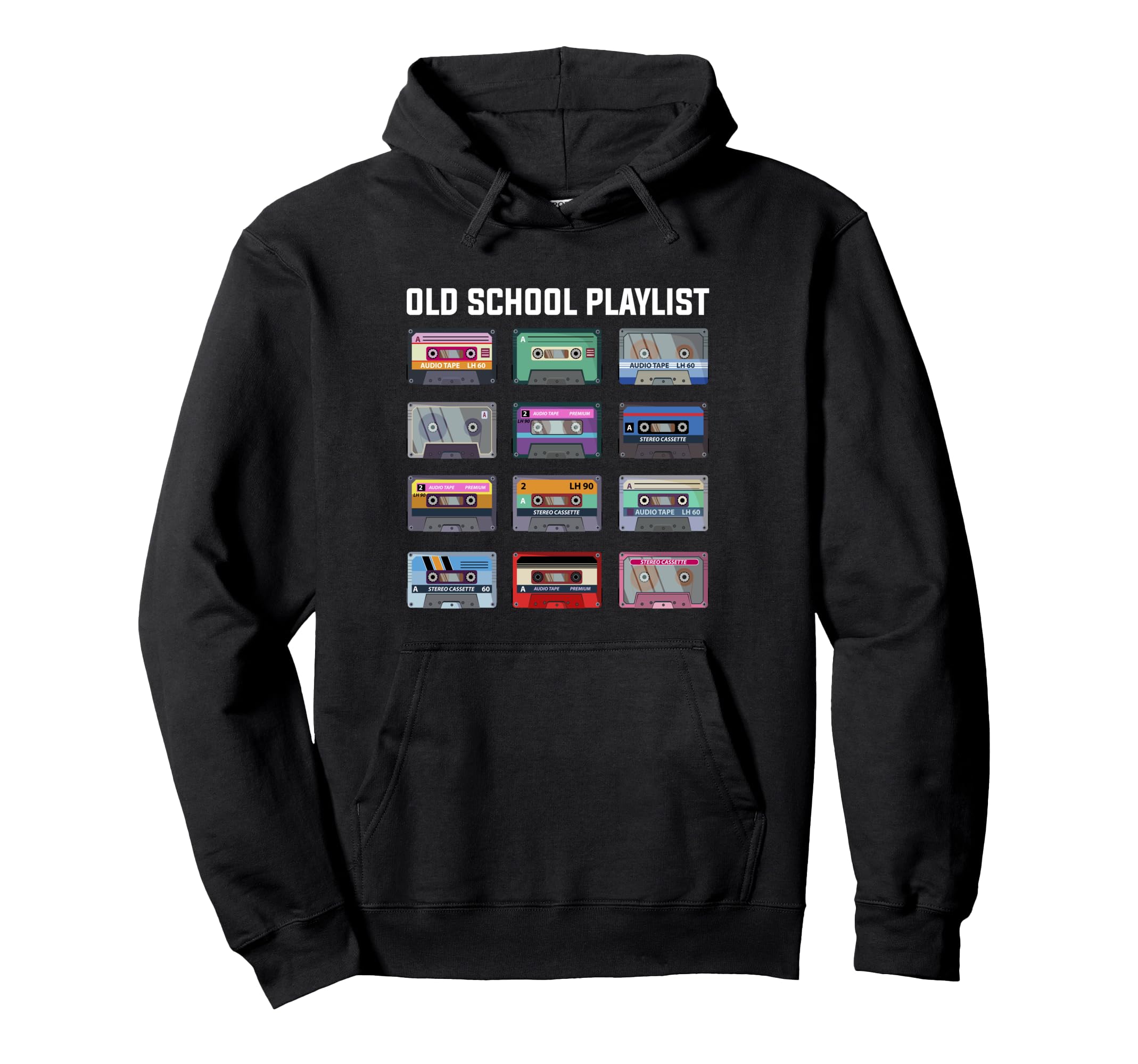 Cassette Mixed Tape Music 80S Old Hoodie - Streetwear Style for Adults - T-Shirt, Sweatshirt, Hoodie