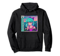 Vaporwave Anime Aesthetic 80S Hoodie - Custom Art Print Unisex - T-Shirt, Sweatshirt, Hoodie