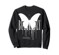 Y2K Streetwear Butterfly Sweatshirt - Custom Art Print Men Women - T-Shirt, Sweatshirt, Hoodie