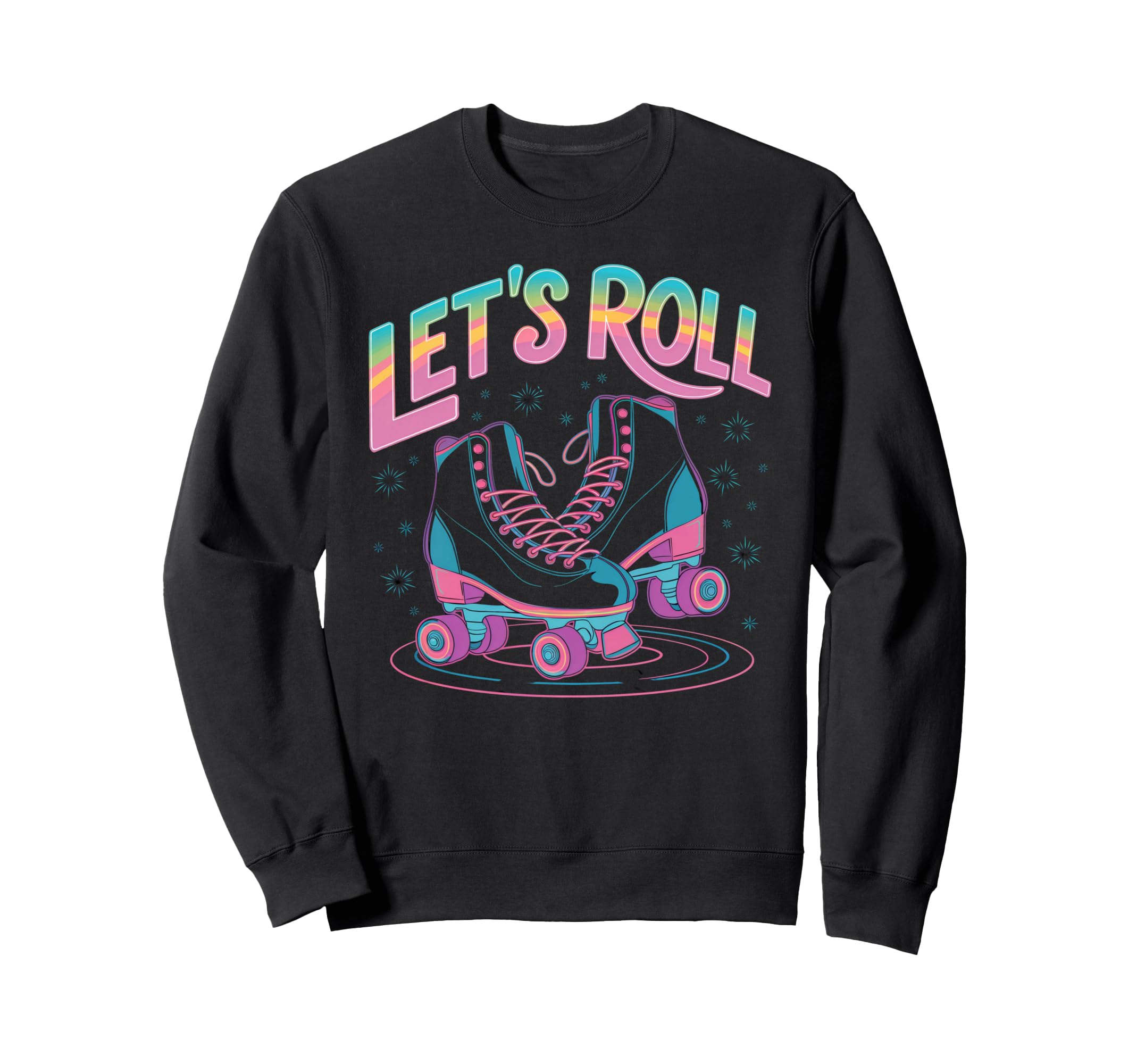 Roller Skating Party Favors Roller Sweatshirt - Unique Graphic for Adults - T-Shirt, Sweatshirt, Hoodie