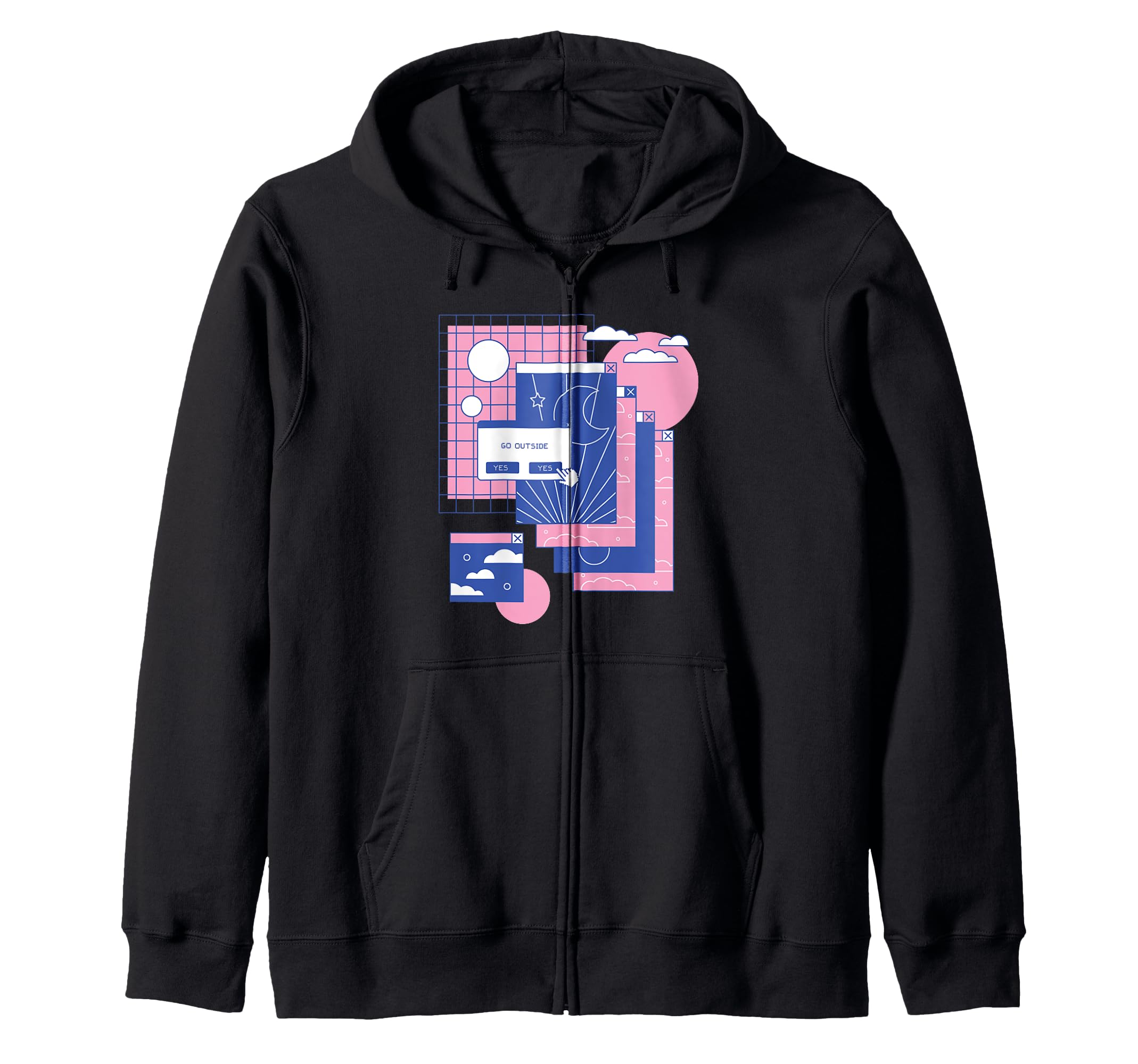 Vaporwave Aesthetic 80S 90S T-Shirt - Casual Everyday Wear Men Women - T-Shirt, Sweatshirt, Hoodie