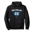 Zac Gallen Heart Valentines Day Hoodie - Novelty Apparel for Adults - T-Shirt, Sweatshirt, Hoodie