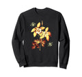 Botanical Garden Yellow Flower Bee Sweatshirt - Streetwear Style Men Women - T-Shirt, Sweatshirt, Hoodie