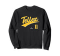 Rowdy Tellez 11 Milwaukee Baseball Sweatshirt - Custom Art Print Men Women - T-Shirt, Sweatshirt, Hoodie