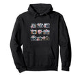 Cameras And Watercolor Flowers Hoodie - Trendy Graphic Men Women - T-Shirt, Sweatshirt, Hoodie