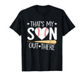 Baseball Mom Dad Funny Thats My Son Out T-Shirt - Trendy Graphic Unisex - T-Shirt, Sweatshirt, Hoodie