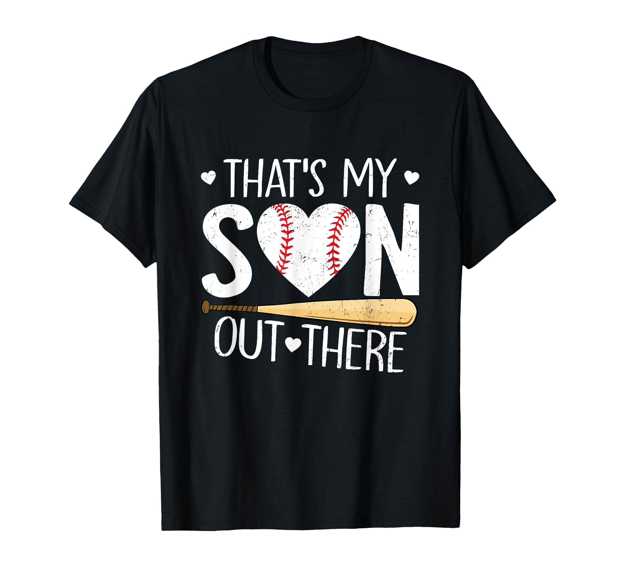 Baseball Mom Dad Funny Thats My Son Out T-Shirt - Trendy Graphic Unisex - T-Shirt, Sweatshirt, Hoodie
