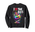 80S Music Notes Cassette Tape Sweatshirt - Custom Art Print for Adults - T-Shirt, Sweatshirt, Hoodie