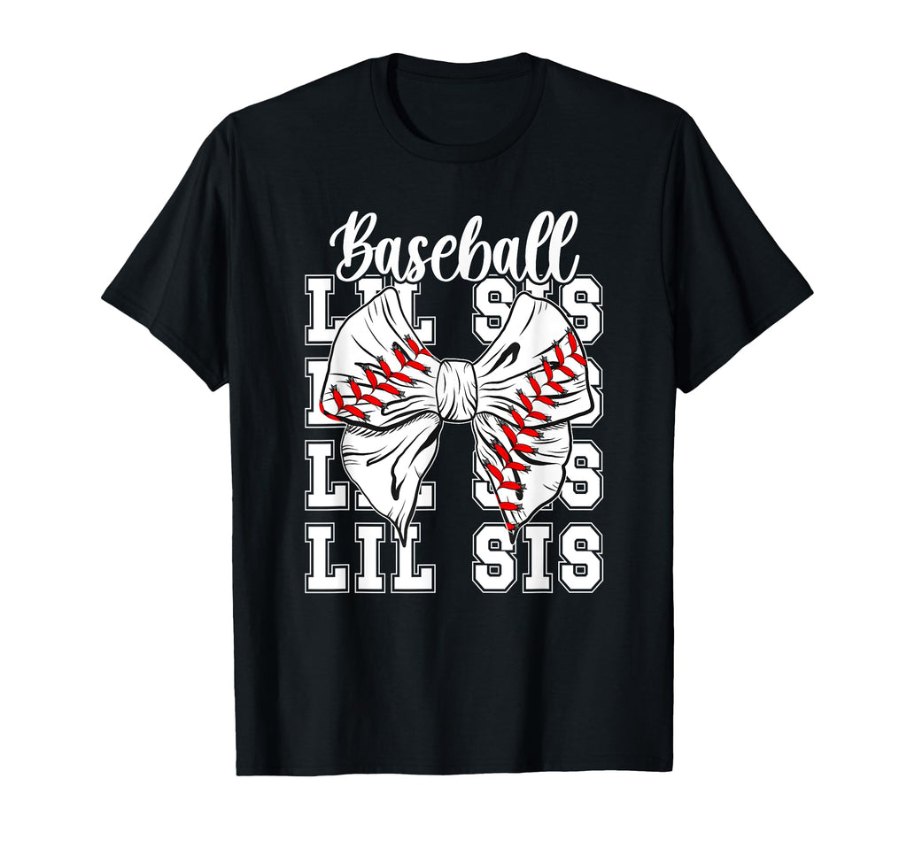 Baseball Lil Sis Baseball Little T-Shirt - Streetwear Style for Adults - T-Shirt, Sweatshirt, Hoodie