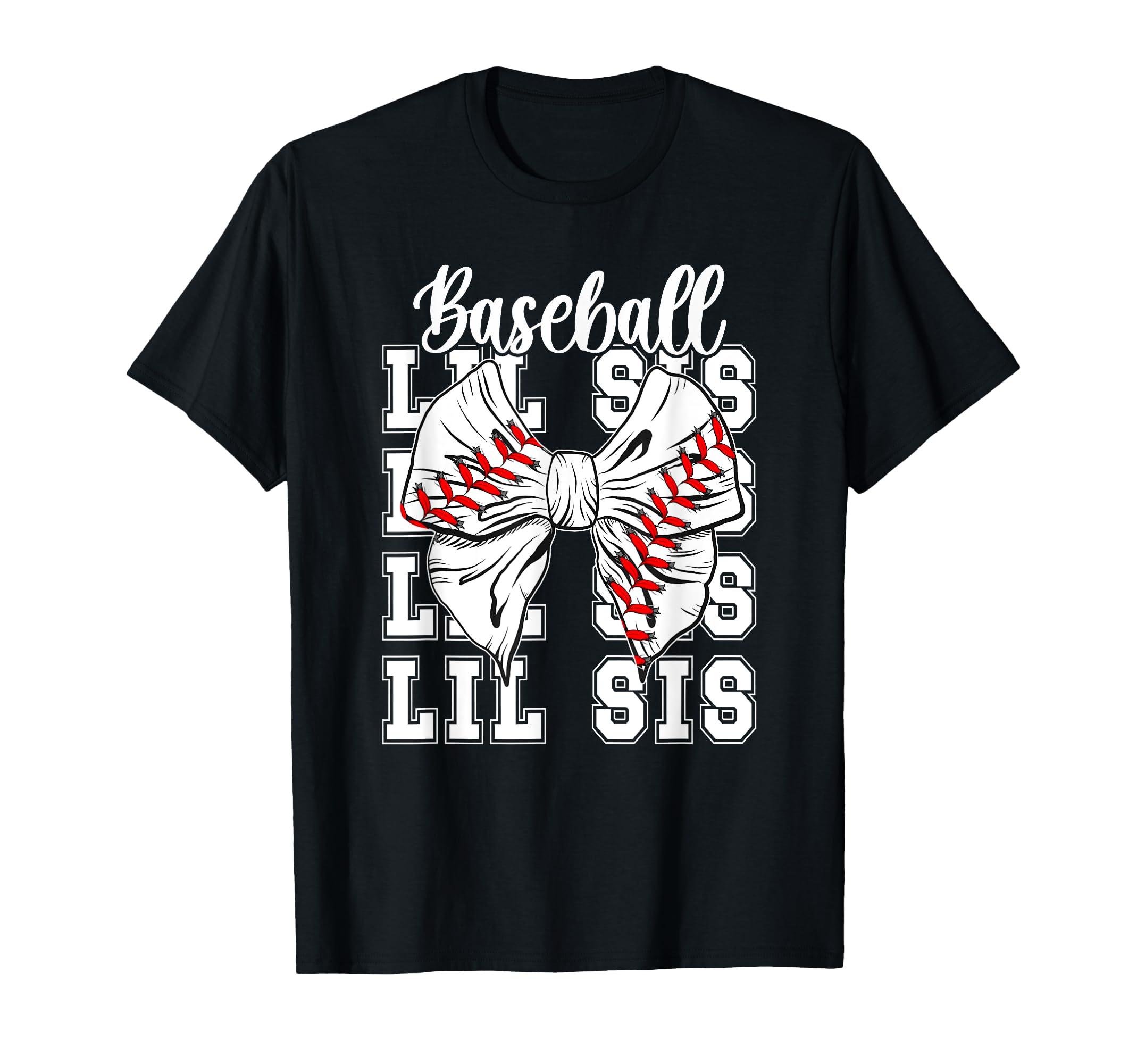 Baseball Lil Sis Baseball Little T-Shirt - Streetwear Style for Adults - T-Shirt, Sweatshirt, Hoodie