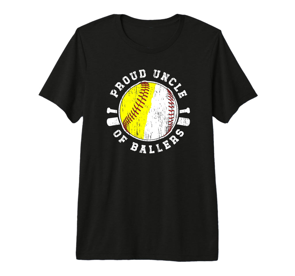 Mens Proud Uncle Ballers T-Shirt - Casual Everyday Wear for Adults - T-Shirt, Sweatshirt, Hoodie