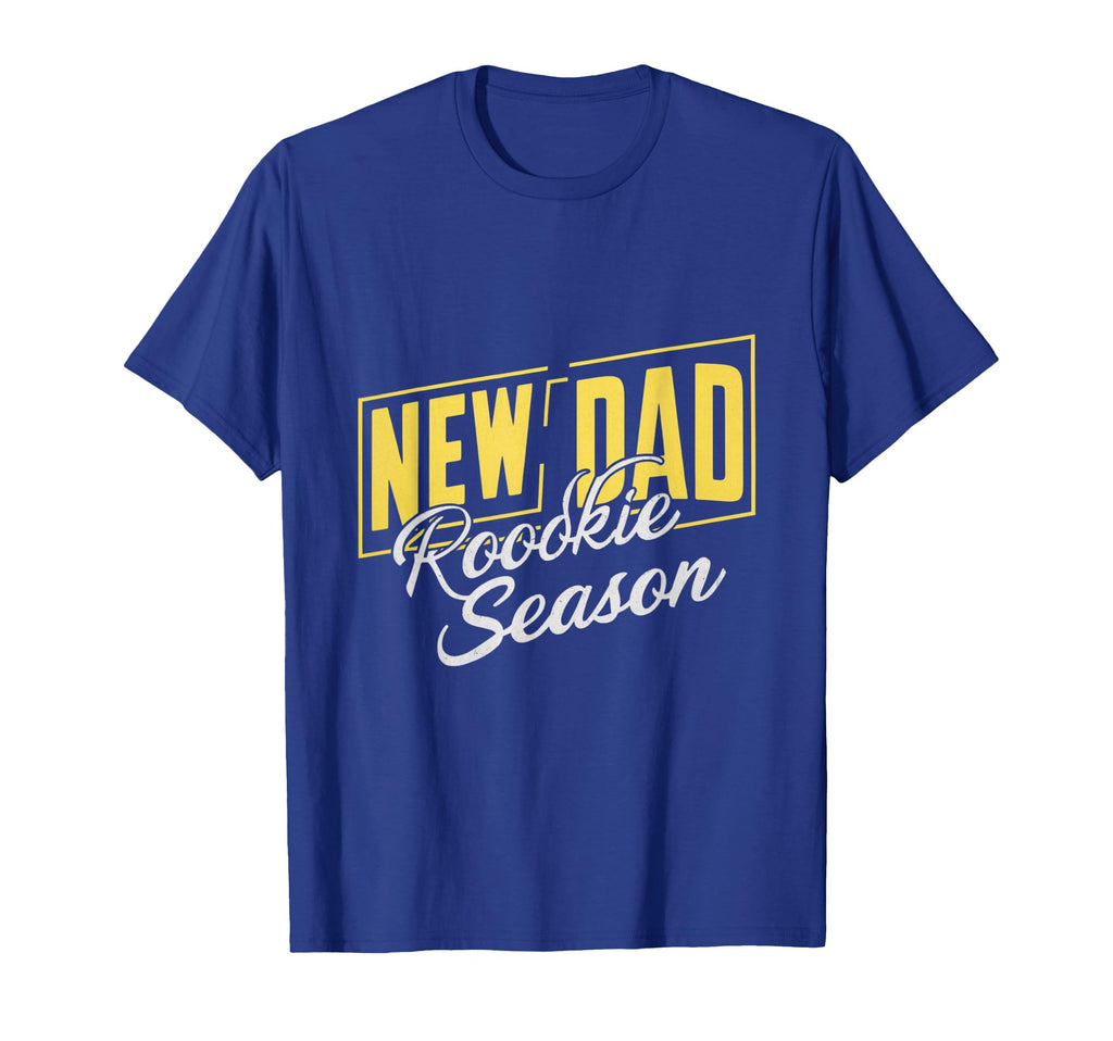 Funny New Dad Rookie Season Proud T-Shirt - Minimalist Print Unisex - T-Shirt, Sweatshirt, Hoodie
