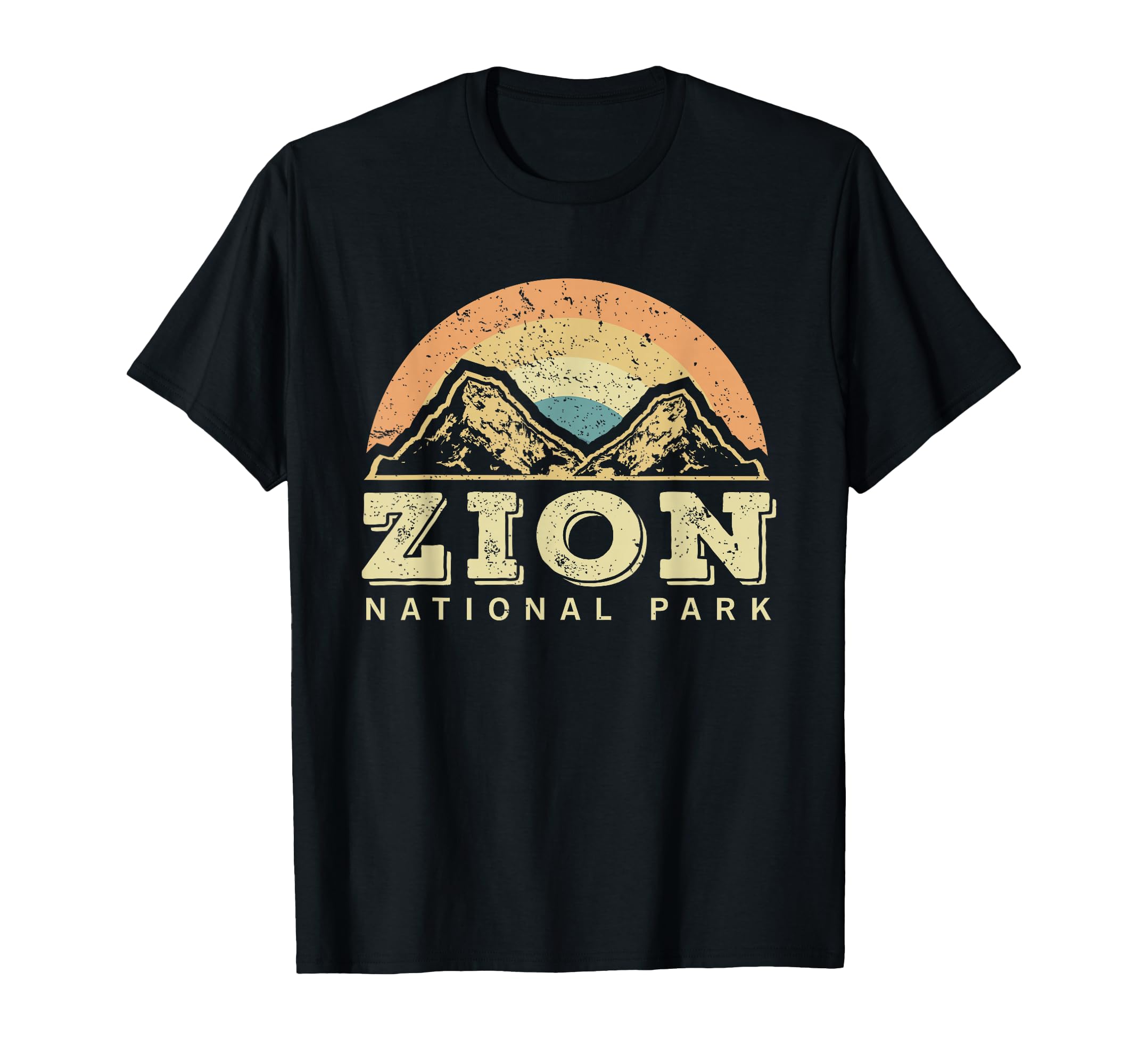Zion National Park Outdoor Travel T-Shirt - Unique Graphic Unisex - T-Shirt, Sweatshirt, Hoodie