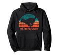 Im Fast Af Boi Funny Cat Meme Distressed Hoodie - Fun Novelty Design Unisex - T-Shirt, Sweatshirt, Hoodie