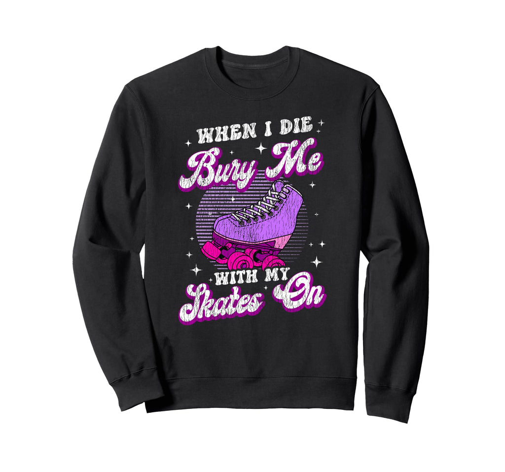Roller Skating Skate 1970S Sweatshirt - Unique Graphic Men Women - T-Shirt, Sweatshirt, Hoodie