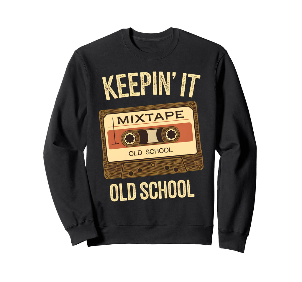 Old School Hip Hop 80S 90S Sweatshirt - Custom Art Print for Adults - T-Shirt, Sweatshirt, Hoodie