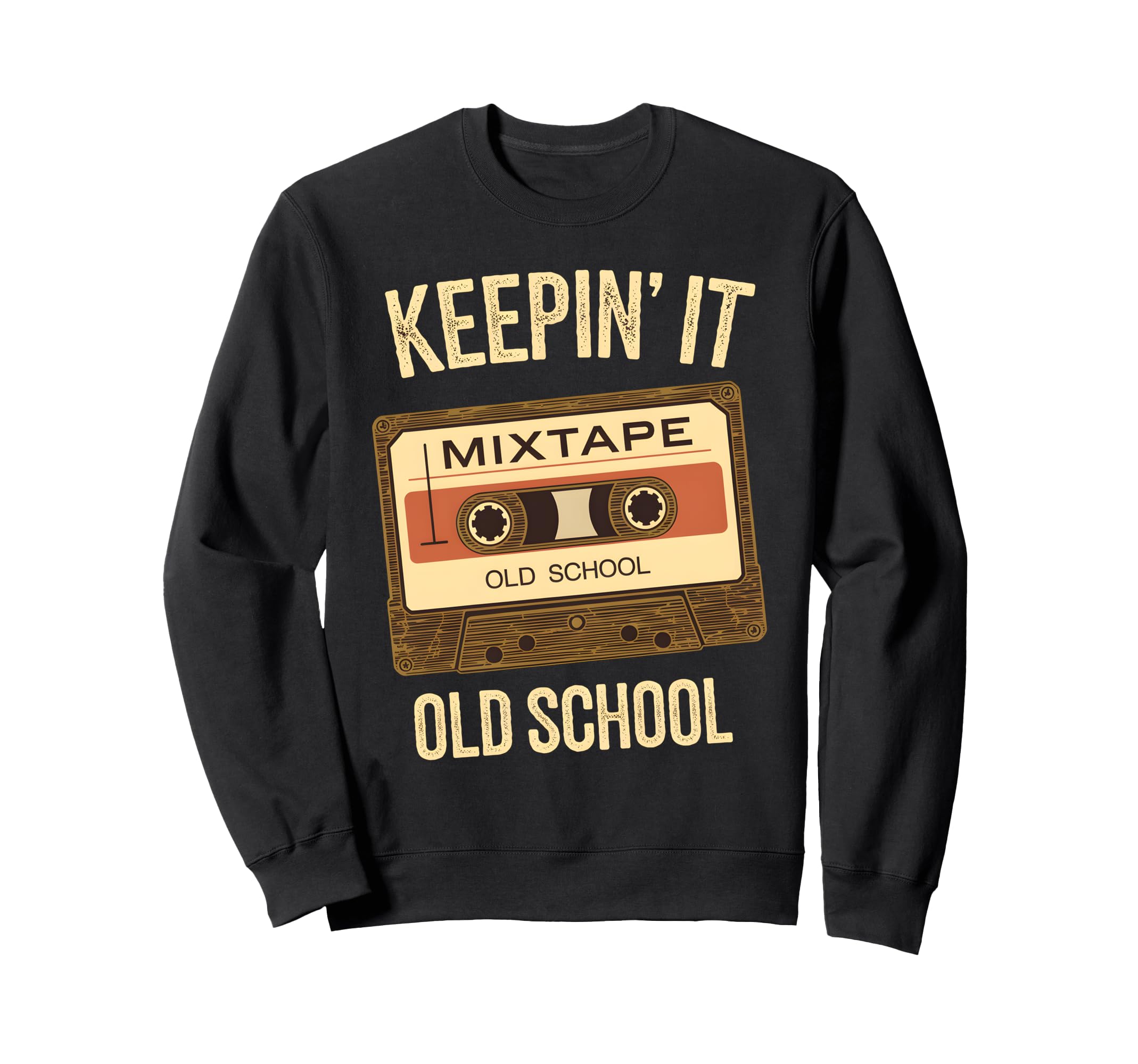 Old School Hip Hop 80S 90S Sweatshirt - Custom Art Print for Adults - T-Shirt, Sweatshirt, Hoodie