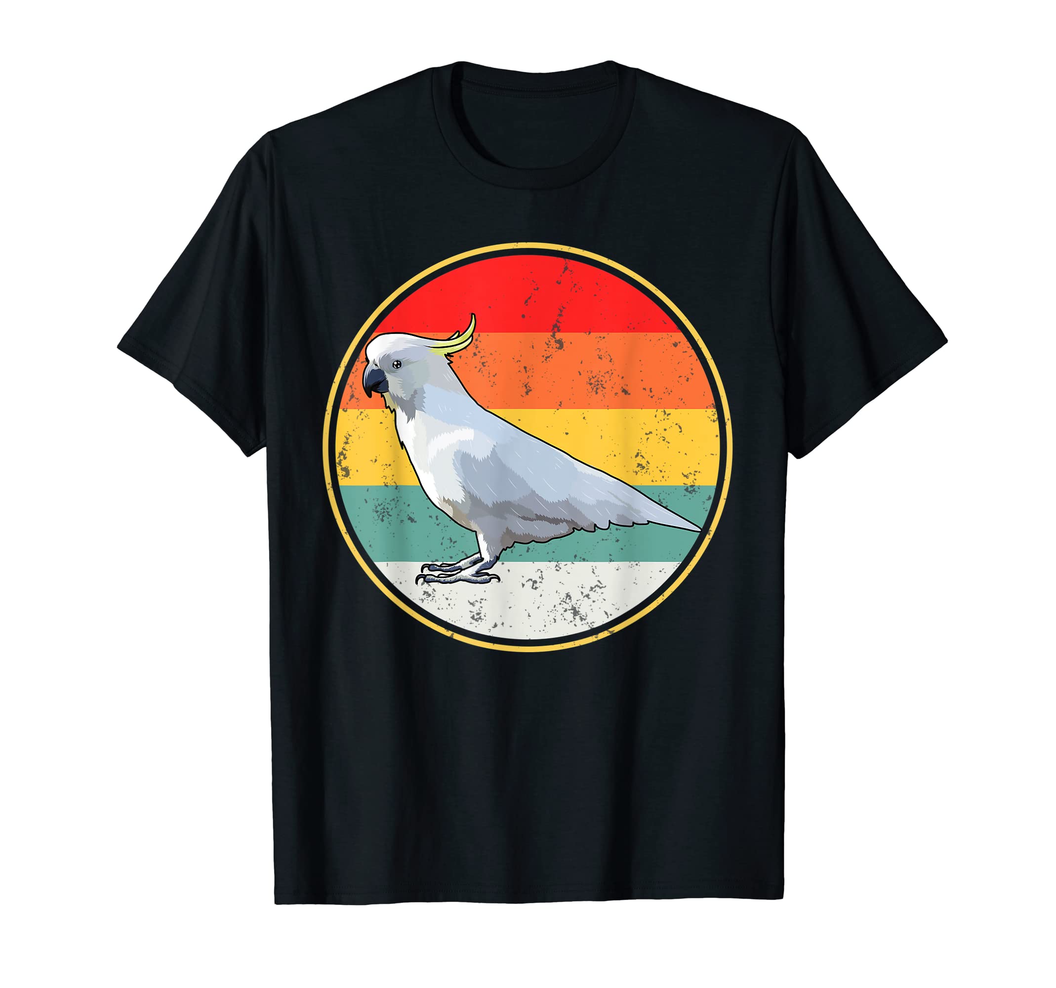 Sunset Cockatoo Bird T-Shirt - Minimalist Print Unisex - T-Shirt, Sweatshirt, Hoodie