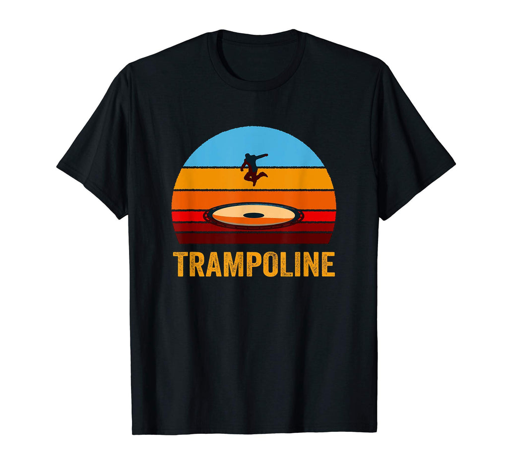 Sunset Trampoline T-Shirt - Novelty Apparel Unisex - T-Shirt, Sweatshirt, Hoodie