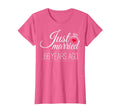 Just Married 66 Years Ago 66Th T-Shirt - Fun Novelty Design for Adults - T-Shirt, Sweatshirt, Hoodie