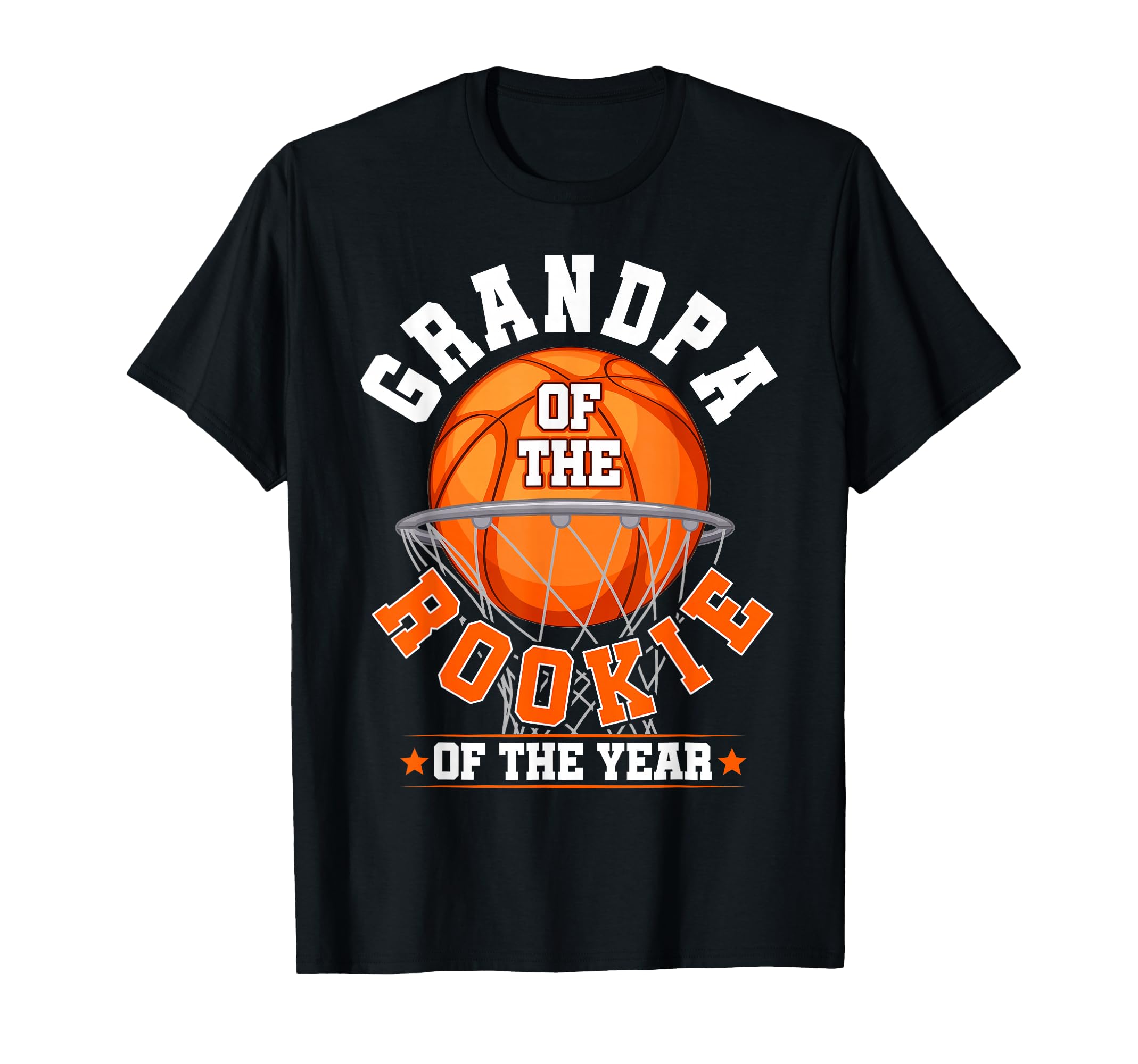 Grandpa Rookie 1St Birthday Basketball T-Shirt - Aesthetic Graphic Unisex - T-Shirt, Sweatshirt, Hoodie