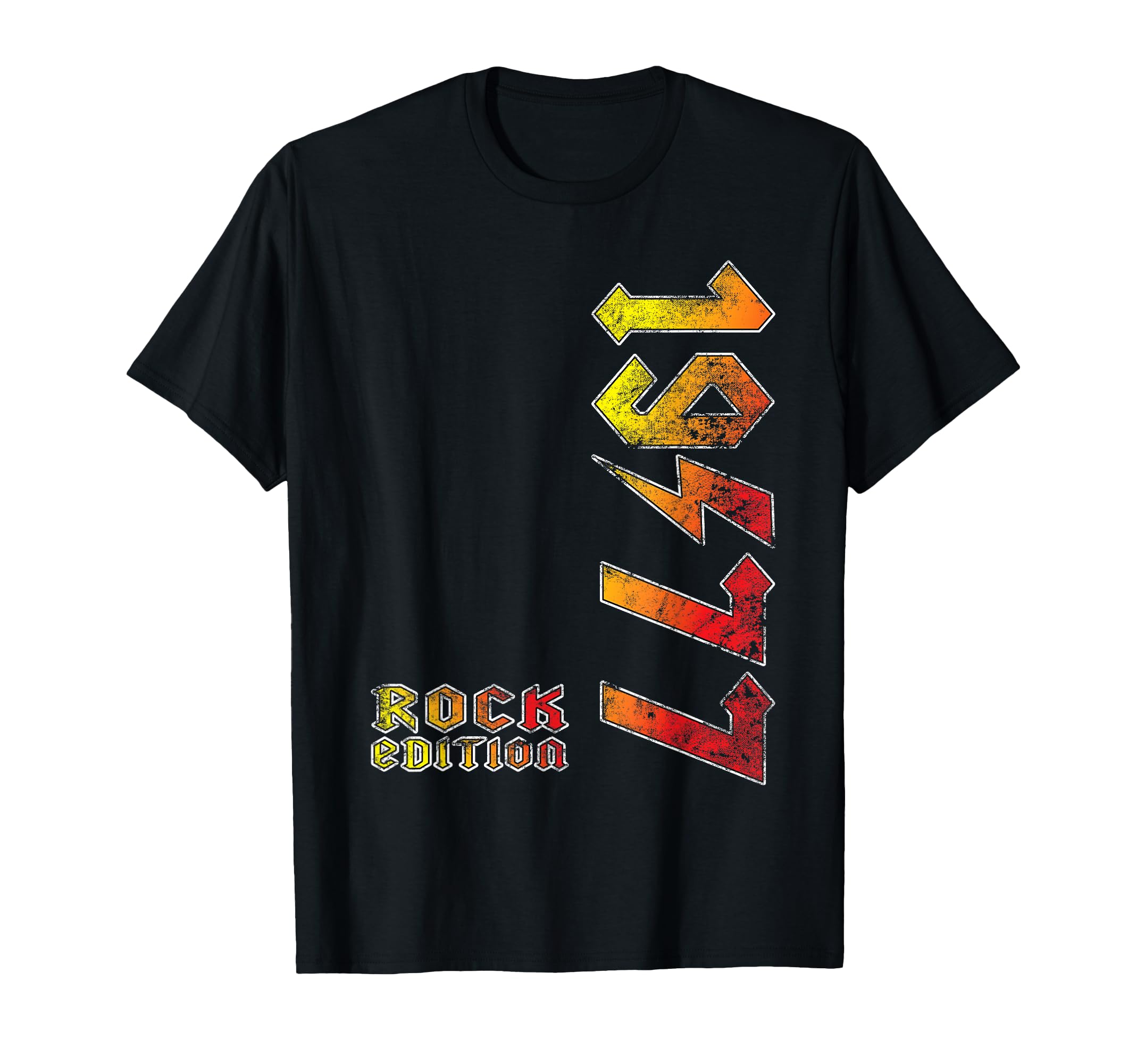 1977 Rock Music Lovers Gift T-Shirt - Minimalist Print Unisex - T-Shirt, Sweatshirt, Hoodie