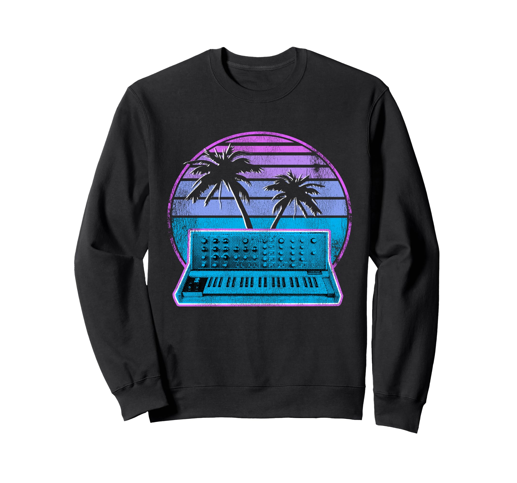 Synthwave Retrowave Pastel Goth Sweatshirt - Aesthetic Graphic Men Women - T-Shirt, Sweatshirt, Hoodie