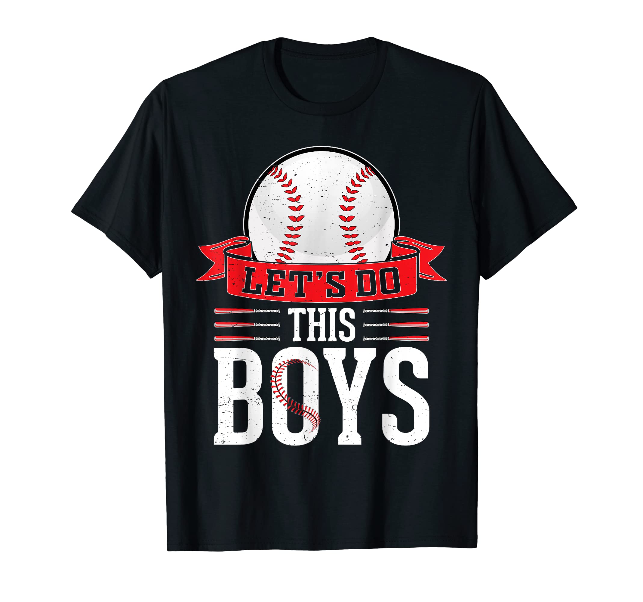 Lets Do This Baseball Mom Sports T-Shirt - Casual Everyday Wear Men Women - T-Shirt, Sweatshirt, Hoodie