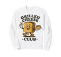 Grilled Cheese Club Melty Sandwich Sweatshirt - Novelty Apparel for Adults - T-Shirt, Sweatshirt, Hoodie