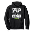 Gaming Repair Console Restoration Arcade Hoodie - Streetwear Style Unisex - T-Shirt, Sweatshirt, Hoodie