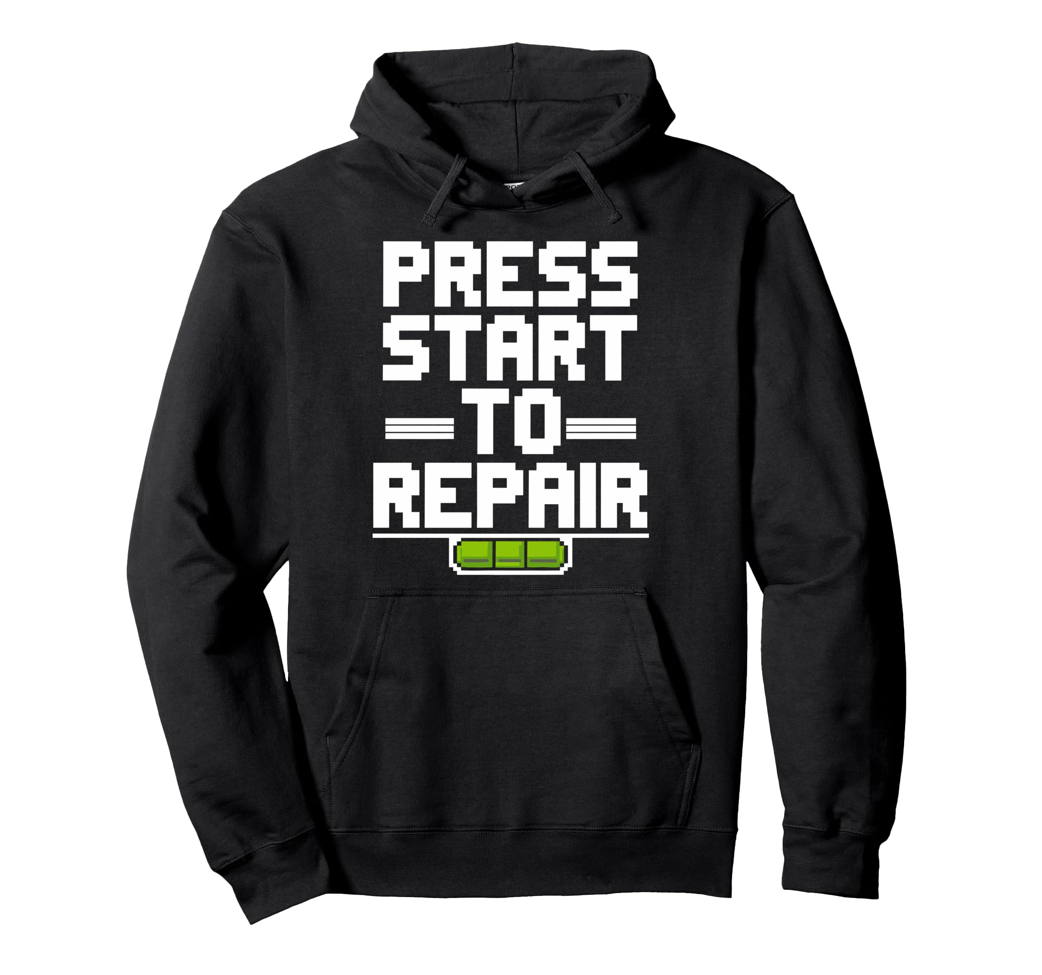 Gaming Repair Console Restoration Arcade Hoodie - Streetwear Style Unisex - T-Shirt, Sweatshirt, Hoodie