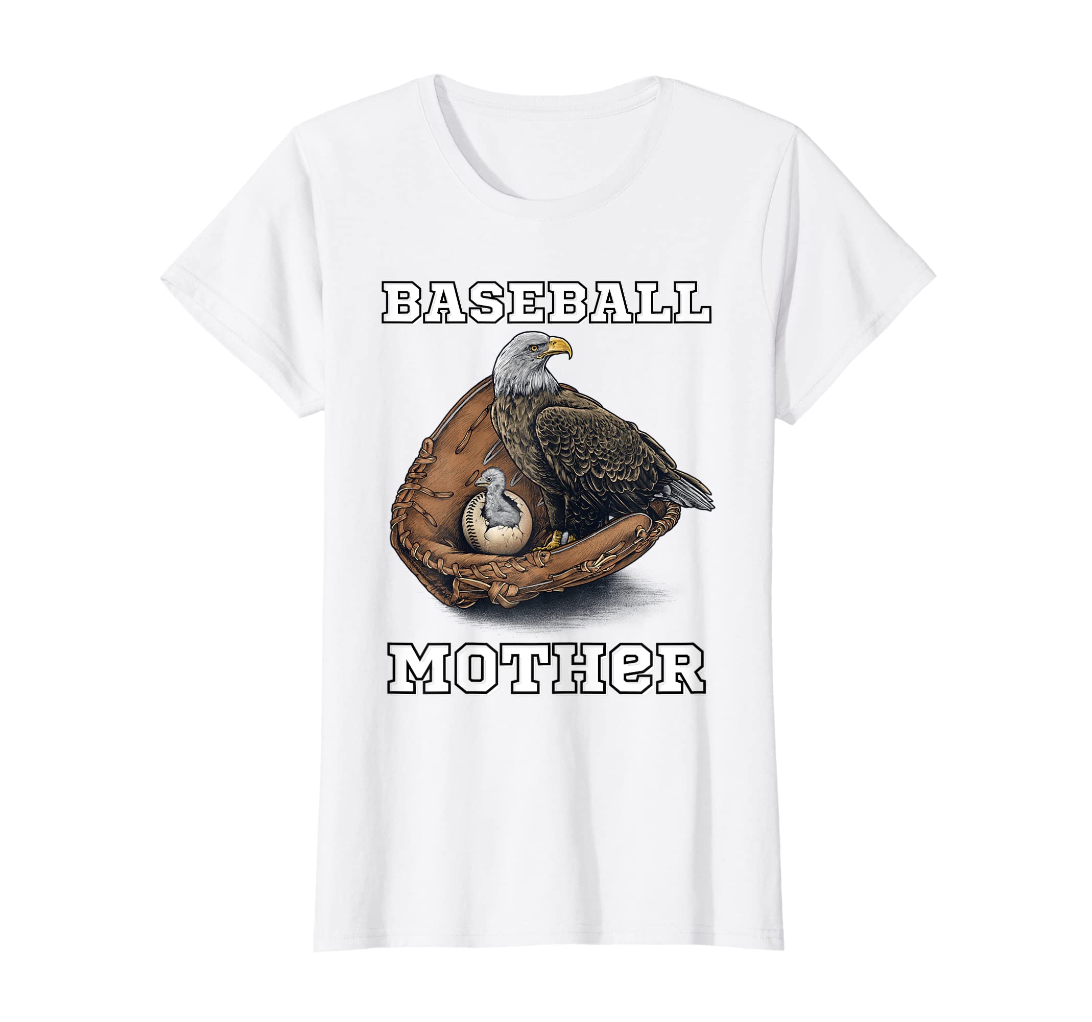 Womens Sports Nature Bald Eagle T-Shirt - Casual Everyday Wear Men Women - T-Shirt, Sweatshirt, Hoodie