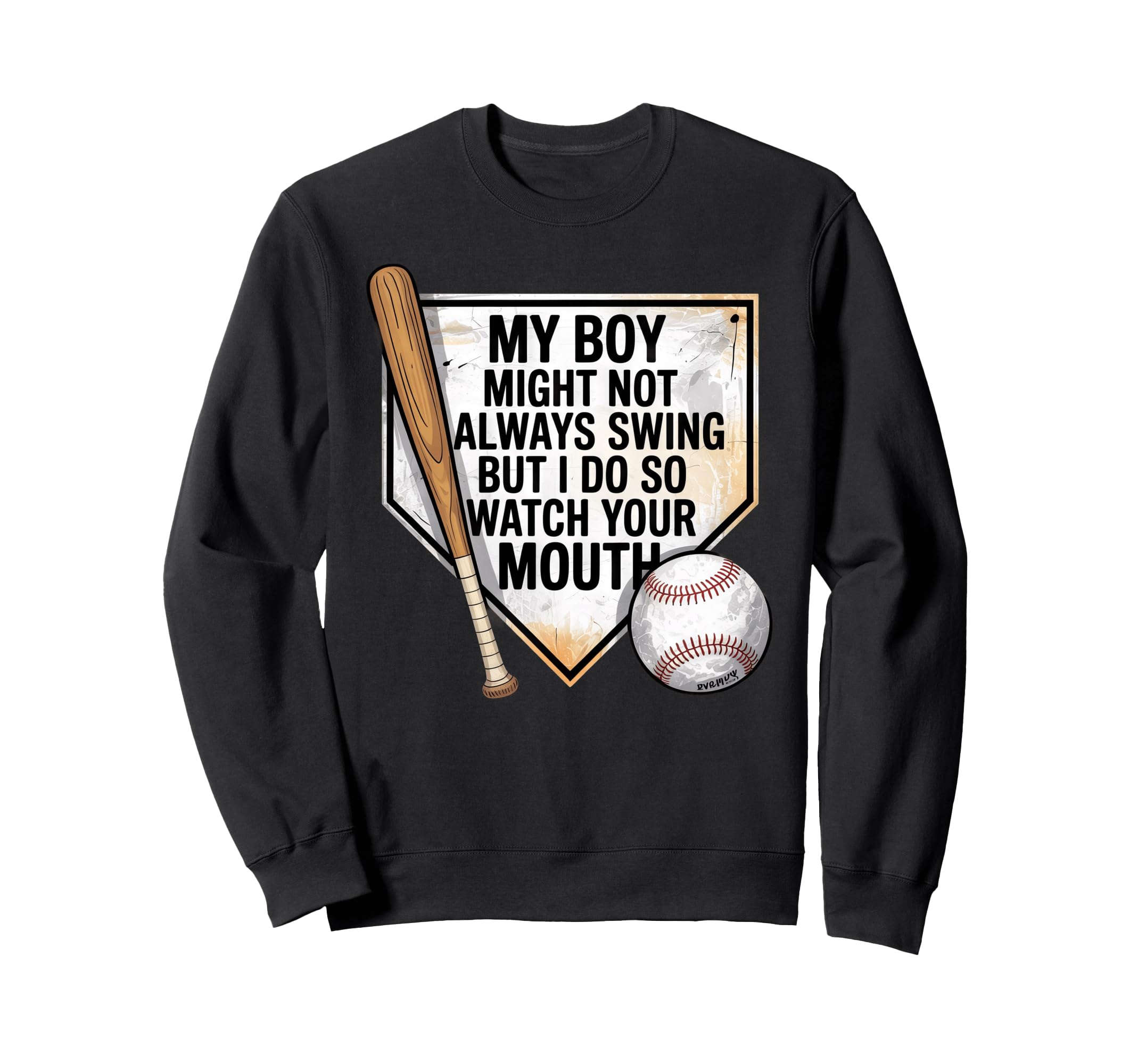 My Might Not Always Swing But I Sweatshirt - Aesthetic Graphic for Adults - T-Shirt, Sweatshirt, Hoodie