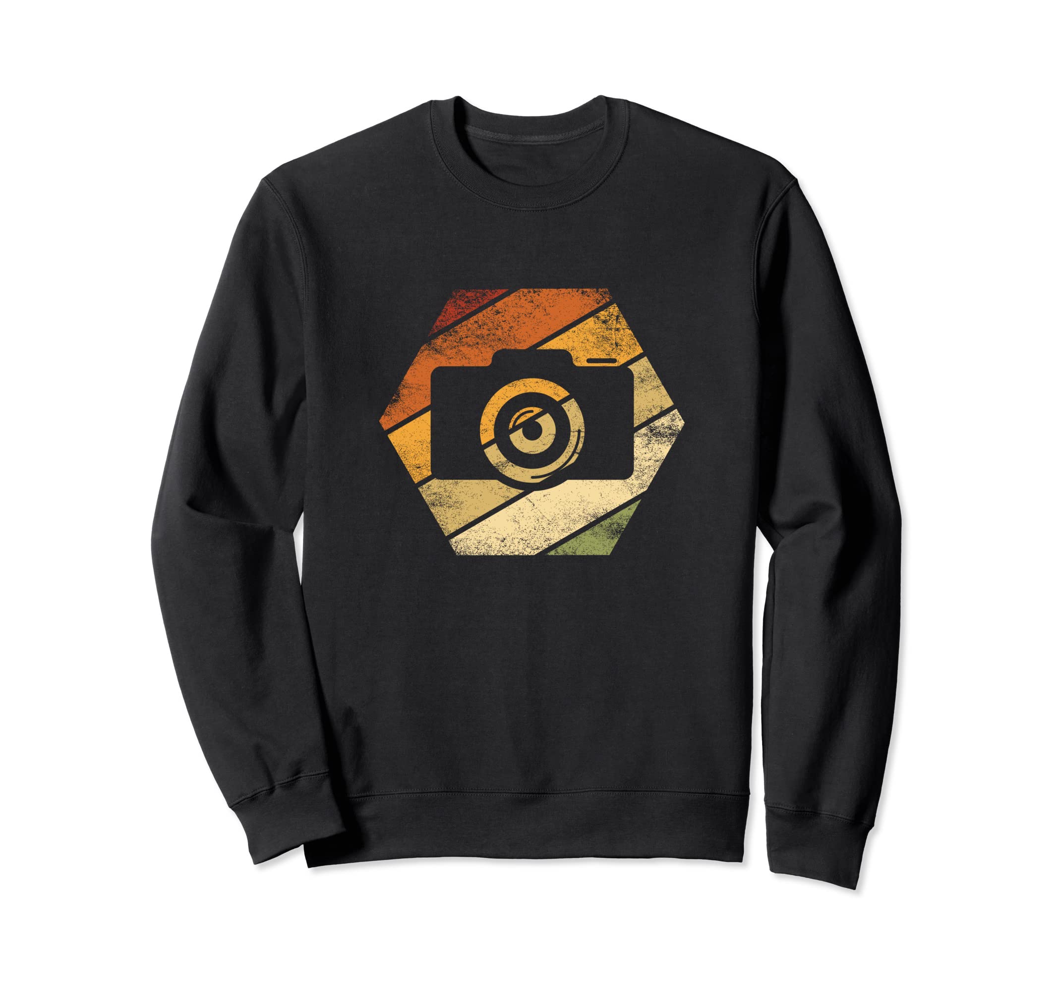 Camera Lens Camera Photographer Sweatshirt - Custom Art Print for Adults - T-Shirt, Sweatshirt, Hoodie