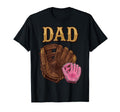 Dad Daughter Baseball Father Proud T-Shirt - Aesthetic Graphic for Adults - T-Shirt, Sweatshirt, Hoodie