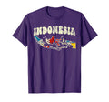Indonesia Indonesian Country Rainbow T-Shirt - Minimalist Print Men Women - T-Shirt, Sweatshirt, Hoodie